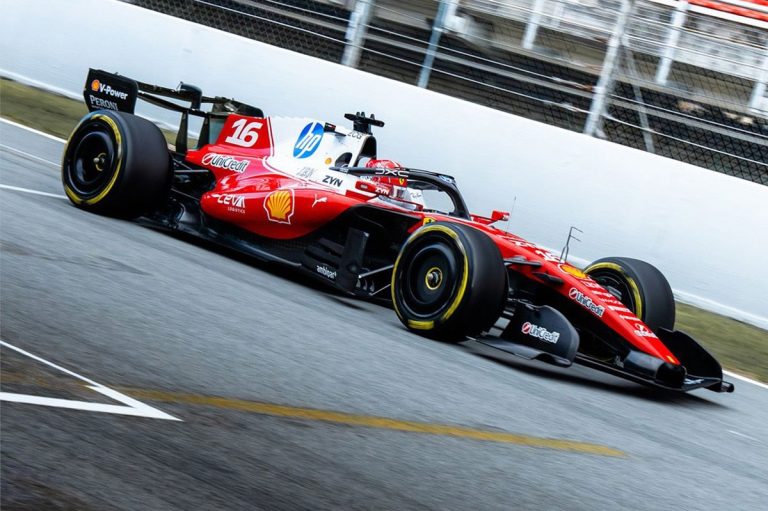 Ferrari y Leclerc a la conquista de Barcelona: primeras impresiones de las…