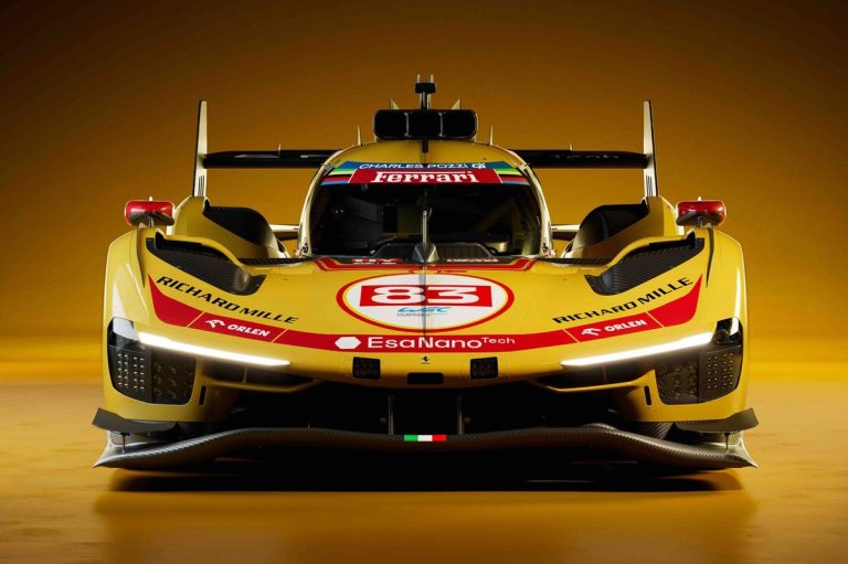 Ferrari presenta una nueva y audaz librea para defender su título en las 2…
