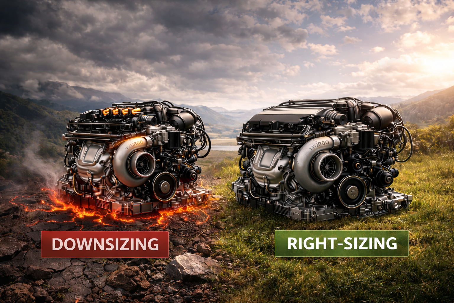 Del downsizing al right-sizing: el regreso a motores más coherentes