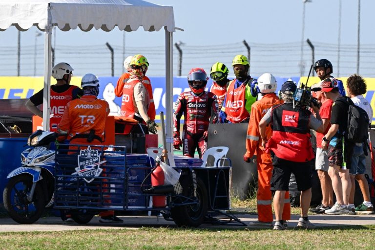 Ducati sufre un parón: una serie récord que se derrumba en Buriram