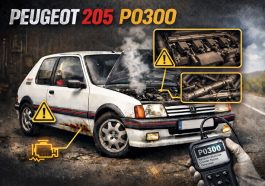 Code P0300 sur Peugeot 205