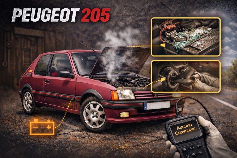 Peugeot 205 que no arranca: ¿cómo orientar el diagnóstico?