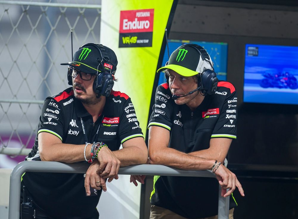 VR46 asegura a Di Giannantonio y sueña con Aldeguer: la estrategia de Rossi para consolidarse en MotoGP