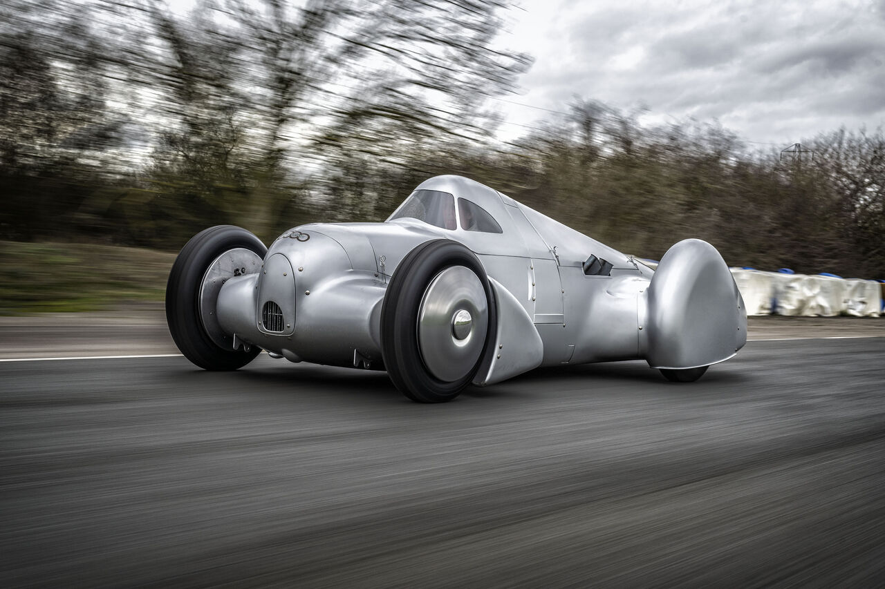 Audi resucita el Auto Union Lucca, la flecha plateada de los años 30