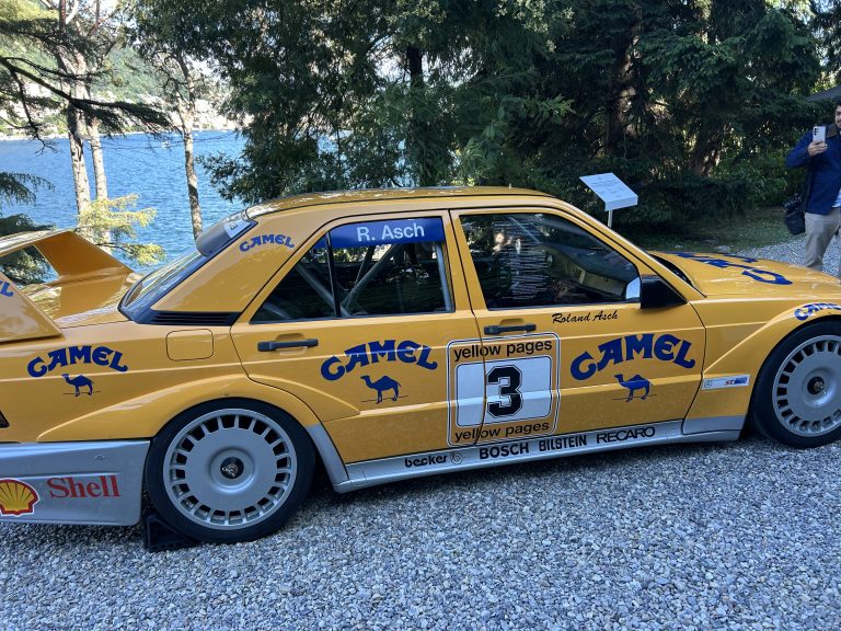Mercedes 190 E Evo II Camel: la leyenda del DTM que acapara miradas en el…