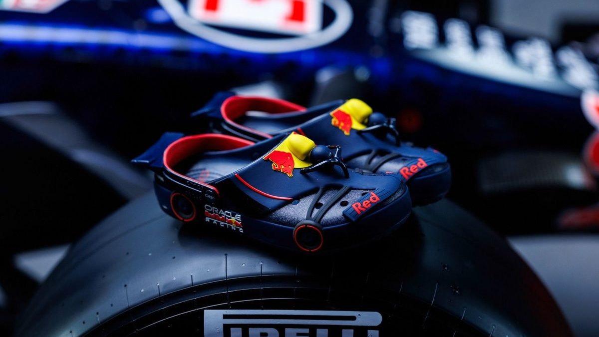 Red Bull Racing y Crocs: la F1 se calza con un estilo inesperado