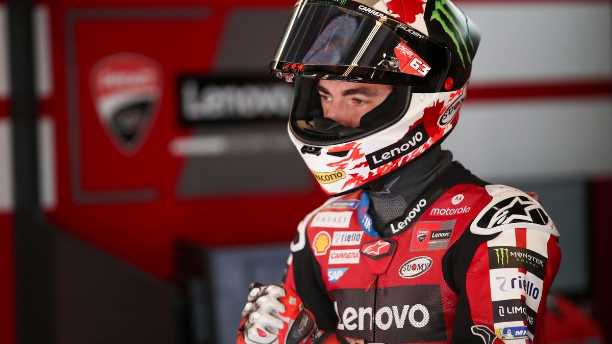 MotoGP: Bagnaia, el calvario del muñeca izquierda antes del Mugello