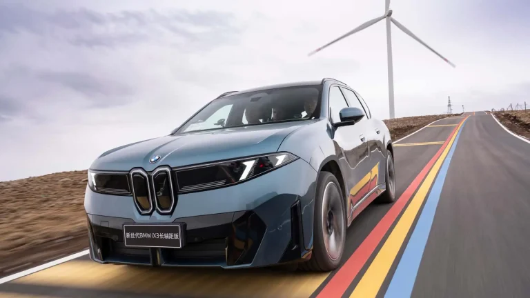 El BMW iX3 chino supera los 800 km de autonomía