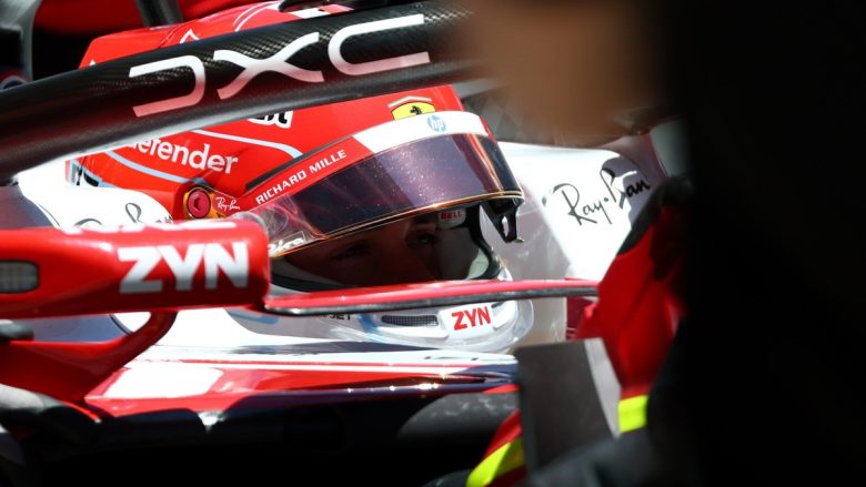 Leclerc, tras su error en Barcelona: "Siento vergüenza, el coche prometía"