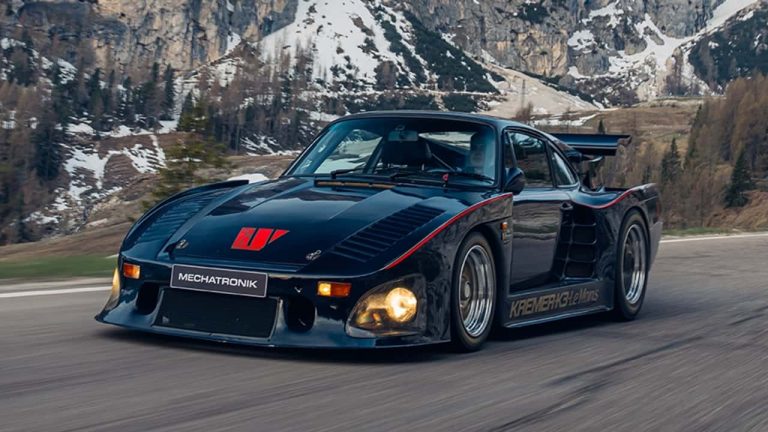 Sale: The unique Porsche 935 Kremer K3 homologated for the road