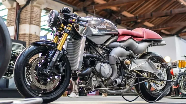 Llega una moto con ocho cilindros y de dos tiempos, con casi 300 CV